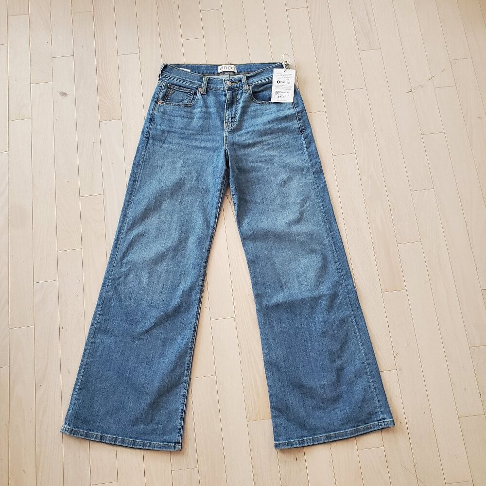 ÉTICA ! Romi Mid Rise Wide Leg - coba Denim(27) - Picture 7 of 17